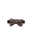 Custom Leather Bronze Bow Tie