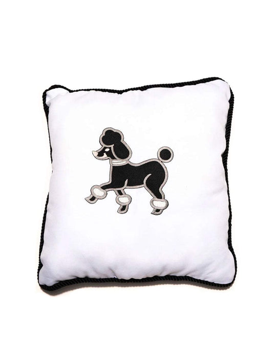 Custom Poodle Dog Pillow