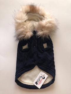 Brooklyn Bella Bleu Custom Sweater Jacket w/Hood
