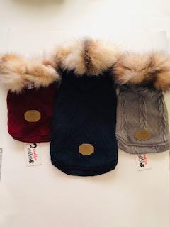 Brooklyn Bella Bleu Custom Sweater Jacket w/Hood