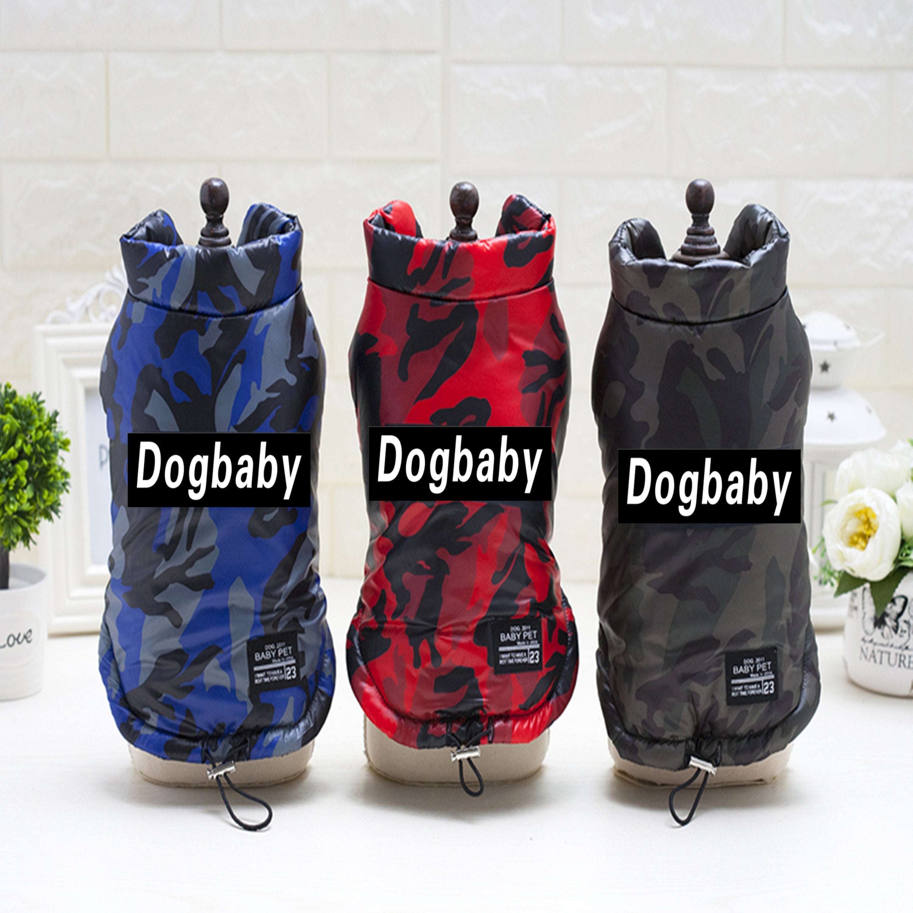 Camouflage Doggy Vests
