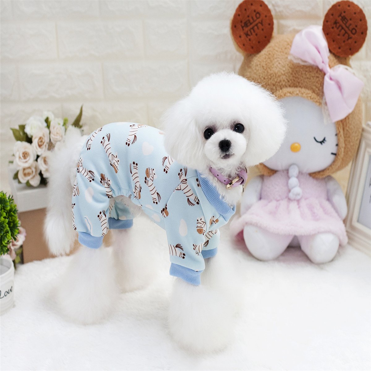 Blueberry Puppy Pajamas