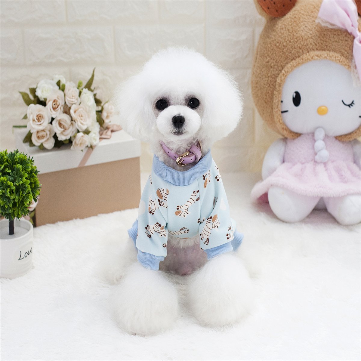 Blueberry Puppy Pajamas