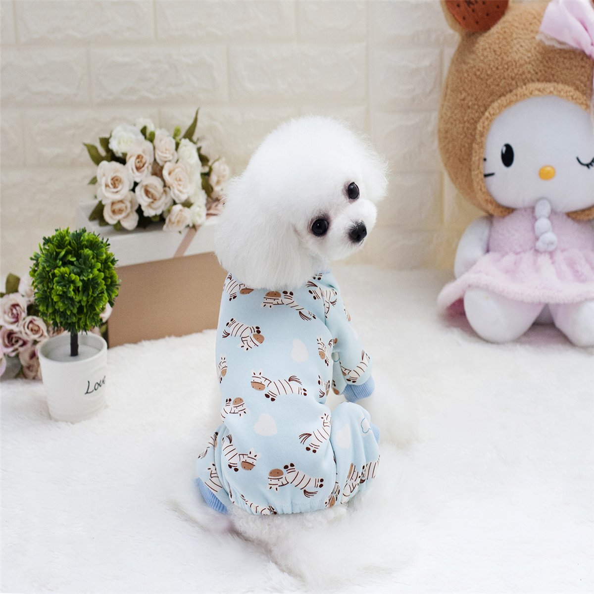 Blueberry Puppy Pajamas