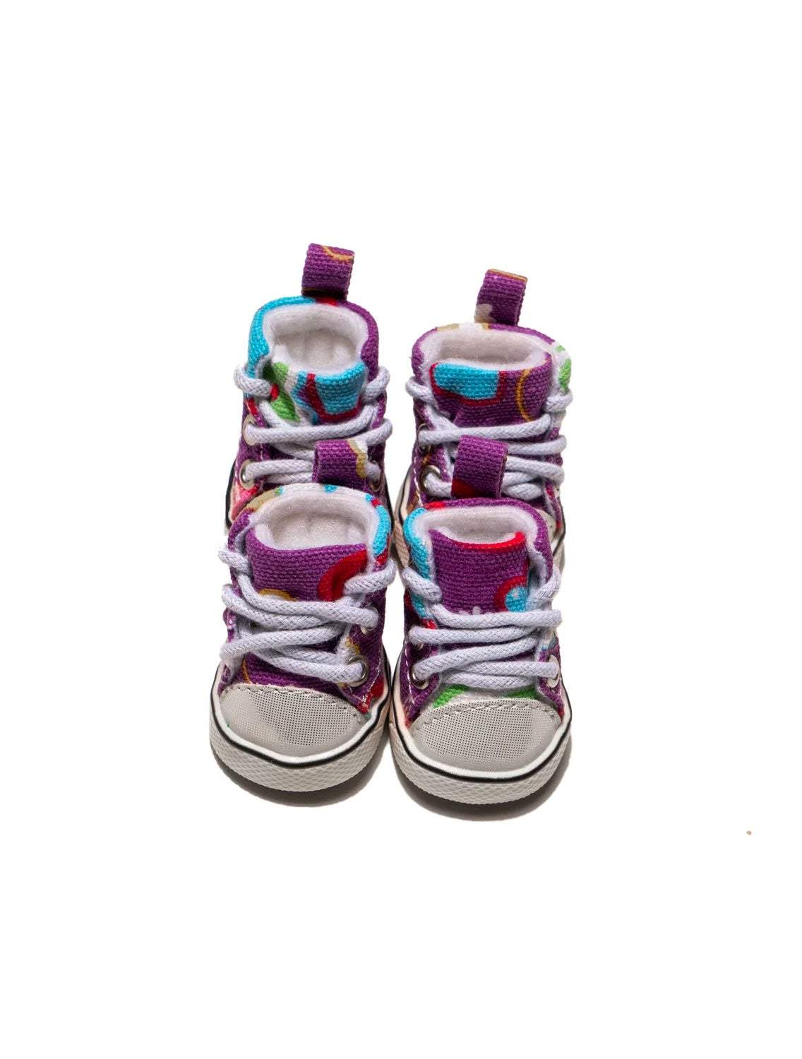 Brooklyn Bella Purple Love Multi Color Chucks