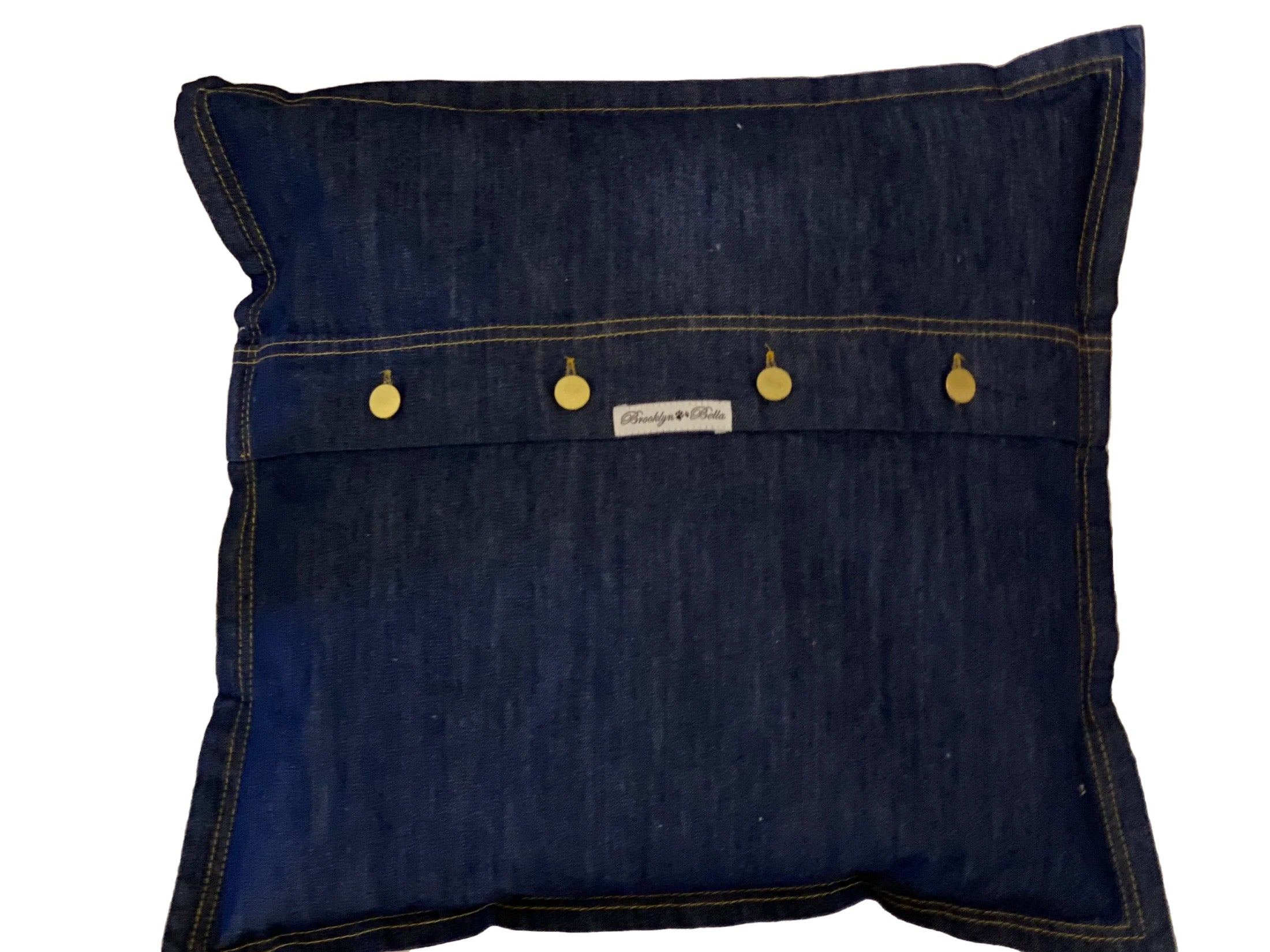 Brooklyn Bleu Denim Dog Pillow