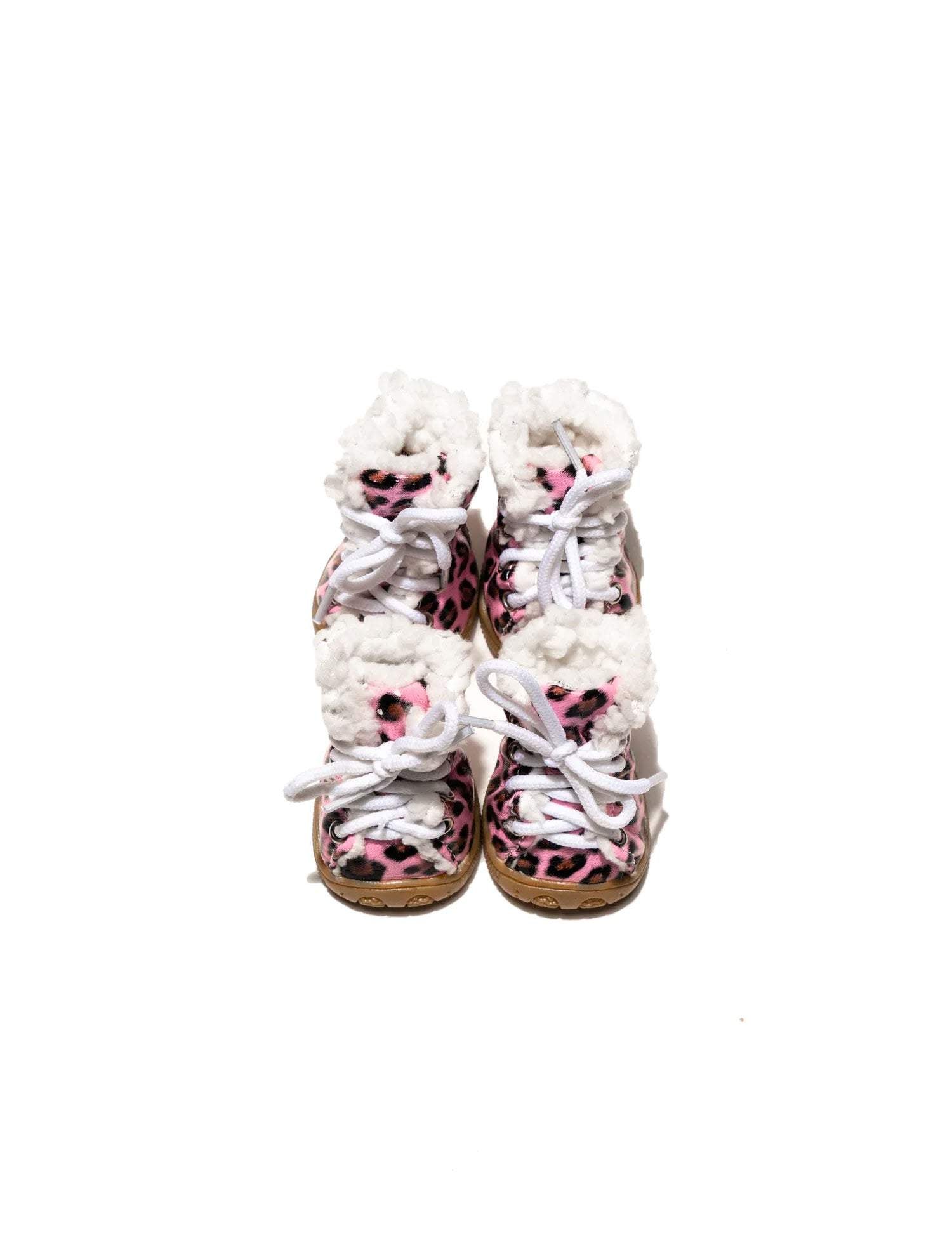 Brooklyn Bella Pink Cheetah Booties